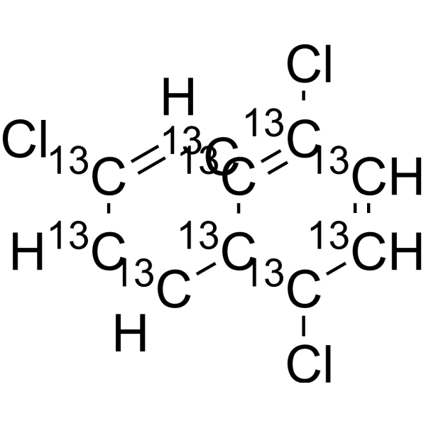 1,4,6-Trichloro naphthalene-13C10